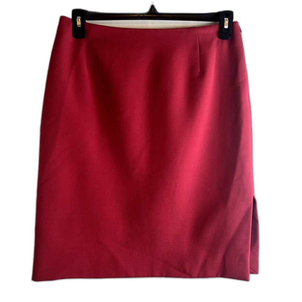 GianFranco Ferre Studio 100% Virgin Wool Made in Italy Pencil Skirt Size 10